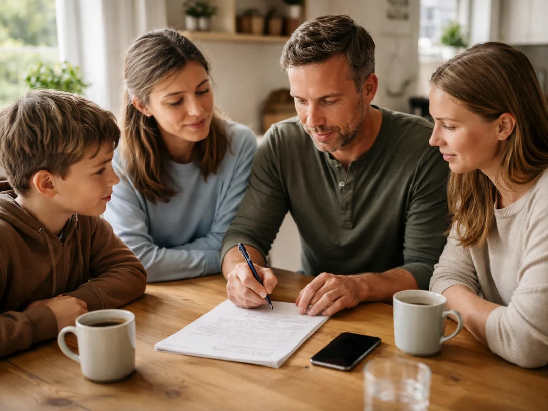 Få en beredskabsplan til familien