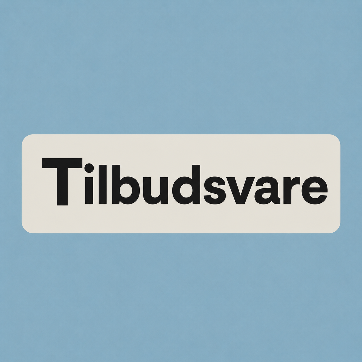 Tilbudsvare